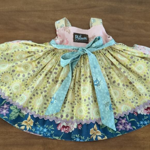 Platinum Matilda Jane dress/top girls toddler little kids size 2 number 2/14 - Picture 12 of 12